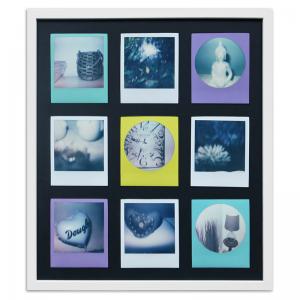 Bilderrahmen für 9 Sofortbilder - Typ Polaroid 600