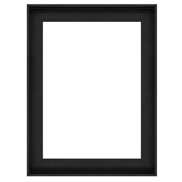 Schattenfugenrahmen FLOATS 35 40x60 cm | Schwarz | Leerrahmen (ohne Glas und Rückwand)