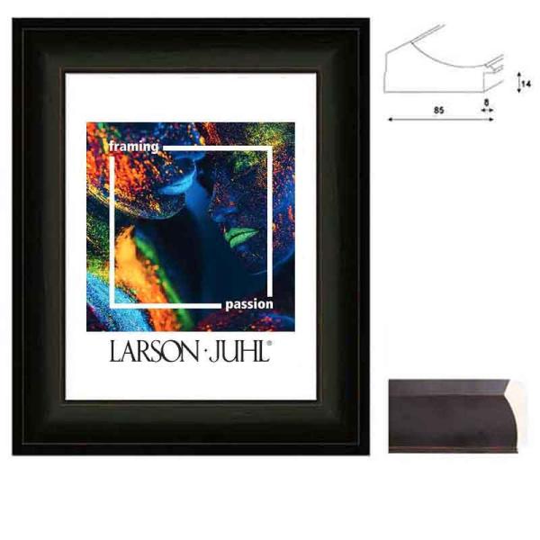 Barockrahmen MAREIS 8,5 24x30 cm | French Ebony | Normalglas