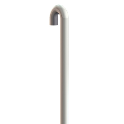 Stange, 3mm weiß 100 cm (5er-Set) | Weiß