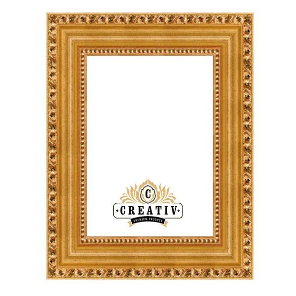 Barock Bilderrahmen Ragusa 59,4x84,1 cm (A1) | gold | Normalglas