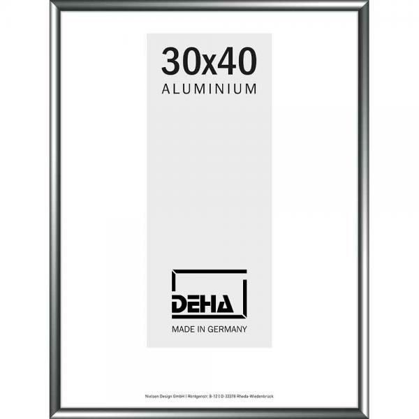 Alu Bilderrahmen Regulus 42x59,4 cm (A2) | Contrastgrau | Normalglas