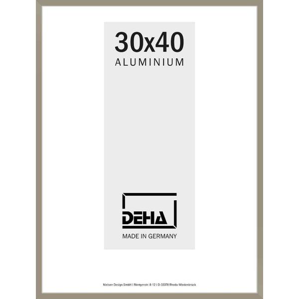 Alu Bilderrahmen Vega 21x29,7 cm (A4) | Altsilber | Normalglas
