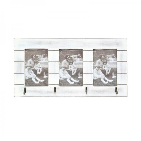 Bilderrahmen Collage Carlo für 3 Bilder 10x15 cm 10x15 cm | Weiß | Normalglas