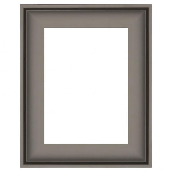 Schattenfugenrahmen Whitechapel 40x40 cm | Grau | Leerrahmen (ohne Glas und Rückwand)