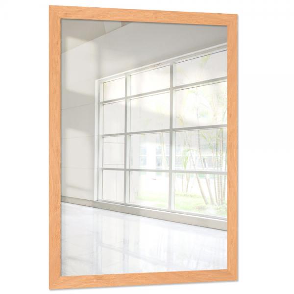 Holz Wandspiegel Boti 45x60 cm | Apricot | Spiegel (2 mm)