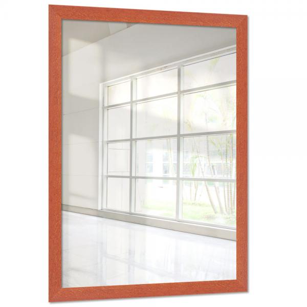Holz Wandspiegel Mareb 60x60 cm | Kirschbaum | Spiegel (2 mm)