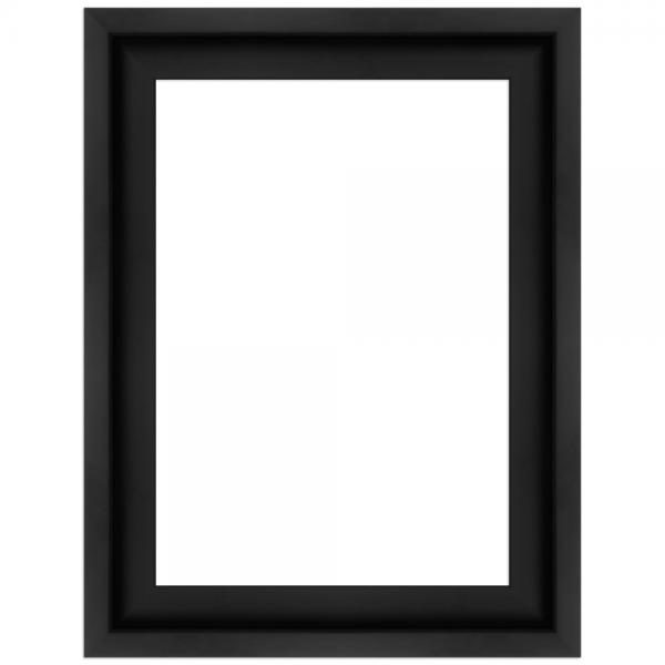 Schattenfugenrahmen Bundi 70x100 cm | Schwarz | Leerrahmen (ohne Glas und Rückwand)