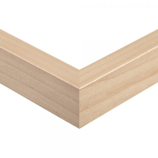 Holz 10 Magnet-Bilderrahmen 70x90 | Ahorn natur | Normalglas
