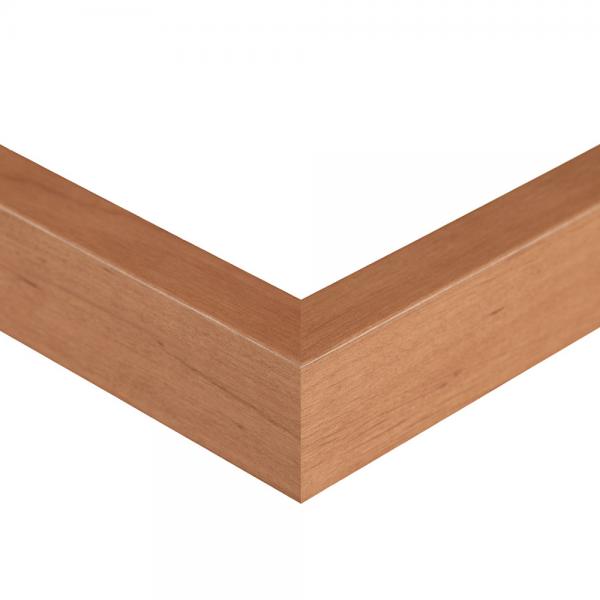 Holz 10 Magnet-Bilderrahmen 21x29,7 (A4) | Erle dunkel | Normalglas
