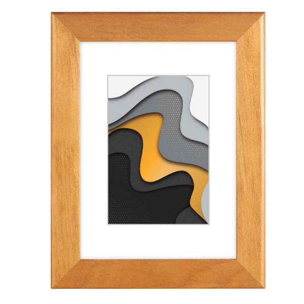 Holz Bilderrahmen Vigo 10x15 cm | Braun | Normalglas