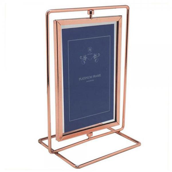 Fotorahmen Platinum Single Swing 10x15 cm | rose gold | Normalglas