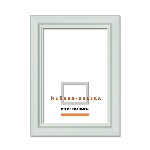 Holz Bilderrahmen Cartagena 59,4x84,1 (A1) | weiß | Kunstglas