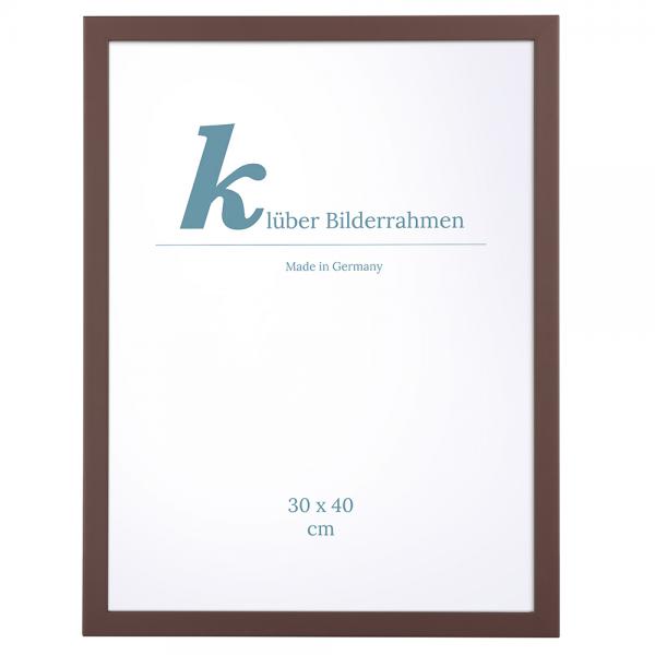 Holz Bilderrahmen Prisma 42x59,4 (A2) | Braun | Normalglas