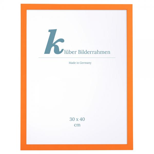 Holz Bilderrahmen Prisma 42x59,4 (A2) | Orange | Normalglas