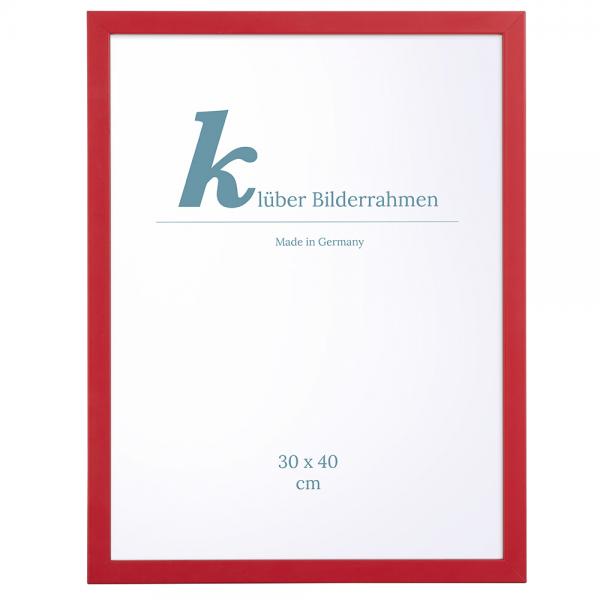 Holz Bilderrahmen Prisma 42x59,4 (A2) | Rot | Normalglas