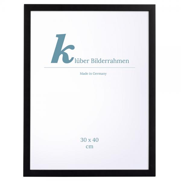 Holz Bilderrahmen Prisma 42x59,4 (A2) | Schwarz | Normalglas