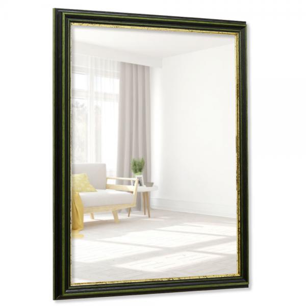 Spiegelrahmen Toulouse 9x13 cm | grün-gold | Spiegel