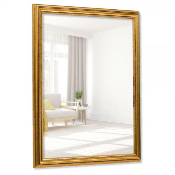 Spiegelrahmen Saint-Pierre 10x10 cm | gold | Spiegel (2 mm)