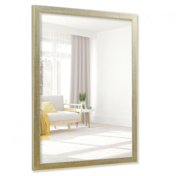 Spiegelrahmen Figari 10,5x14,8 cm (A6) | antiksilber | Spiegel