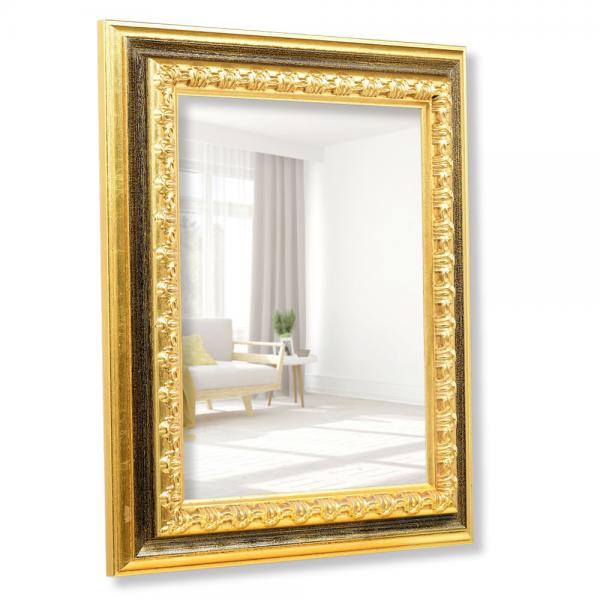 Spiegelrahmen Orsay 20x20 cm | gold | Spiegel (2 mm)