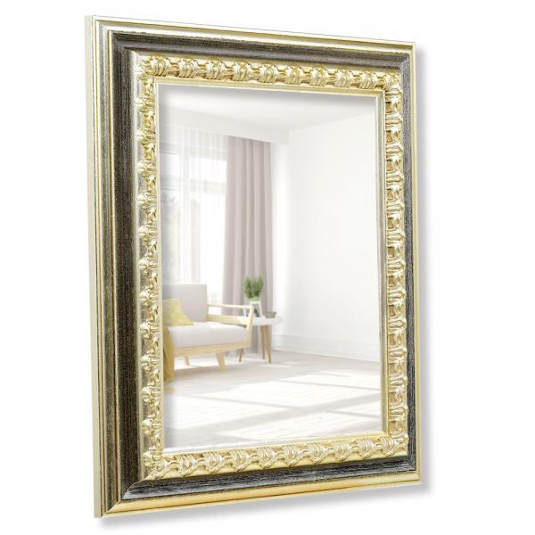 Spiegelrahmen Orsay 20x20 cm | silber | Spiegel (2 mm)
