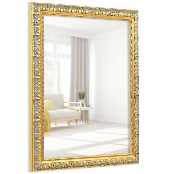 Spiegelrahmen Cassis 9x13 cm | gold | Spiegel (2 mm)