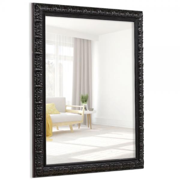 Spiegelrahmen Cassis 9x13 cm | schwarz | Spiegel (2 mm)