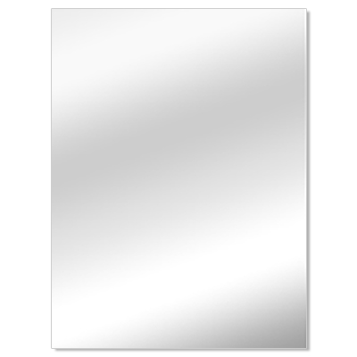 Spiegel, 3 mm - Ersatzglas für Bilderrahmen 10x15 cm | Spiegel