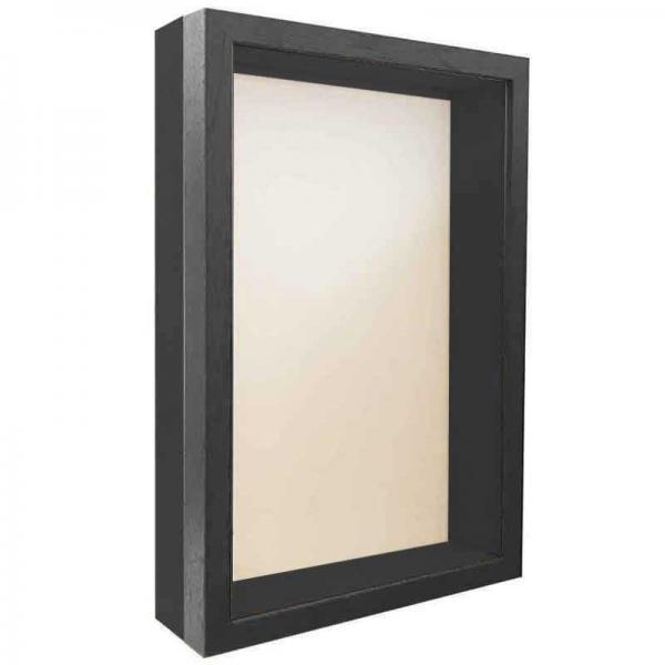 Unibox Bilderrahmen 13x18 cm | grau-schwarz | Normalglas