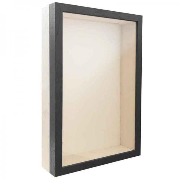 Unibox Bilderrahmen 13x18 cm | grau-weiß | Normalglas