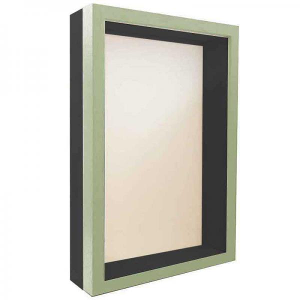 Unibox Bilderrahmen 13x18 cm | grün-schwarz | Normalglas