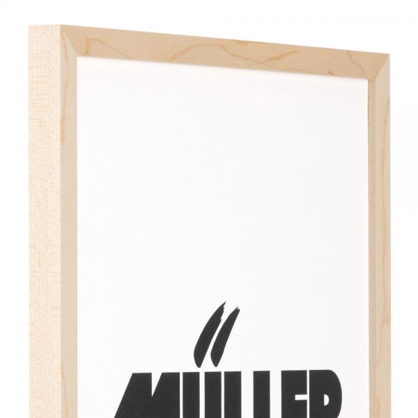 Holz Bilderrahmen Sachsen 13x18 cm | Ahorn | Antireflexglas