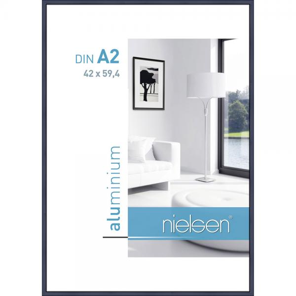 Alu Bilderrahmen Classic 42x59,4 cm (A2) | Blu | Normalglas