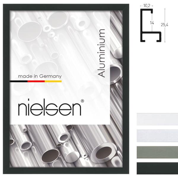 Alu Bilderrahmen Profil 93 21x29,7 cm (A4) | Silber matt | Normalglas