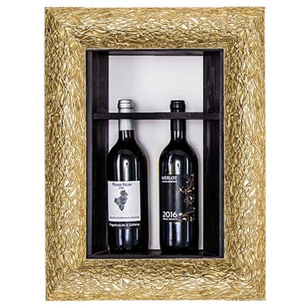 Bilderrahmen für Weinflaschen Kalabrien 20x40 cm | Gold