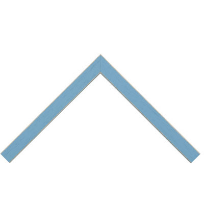 Holz Bilderrahmen Galatea Pittura 59,4x84,1 (A1) | friesisch blau, Kante aufgeschliffen | Normalglas