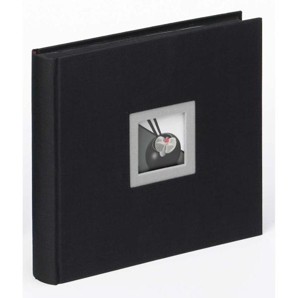 Fotoalbum Black & White zum Einkleben, 26x25 cm 26x25 cm | schwarz