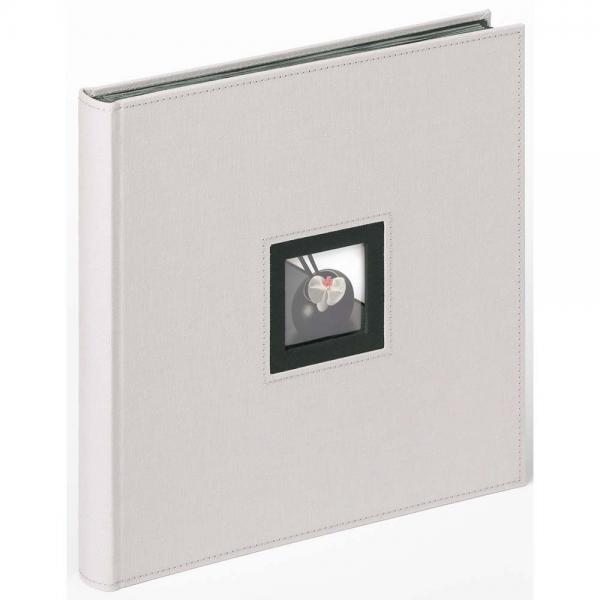 Fotoalbum Black & White zum Einkleben, 30x30 cm 30x30 cm | grau