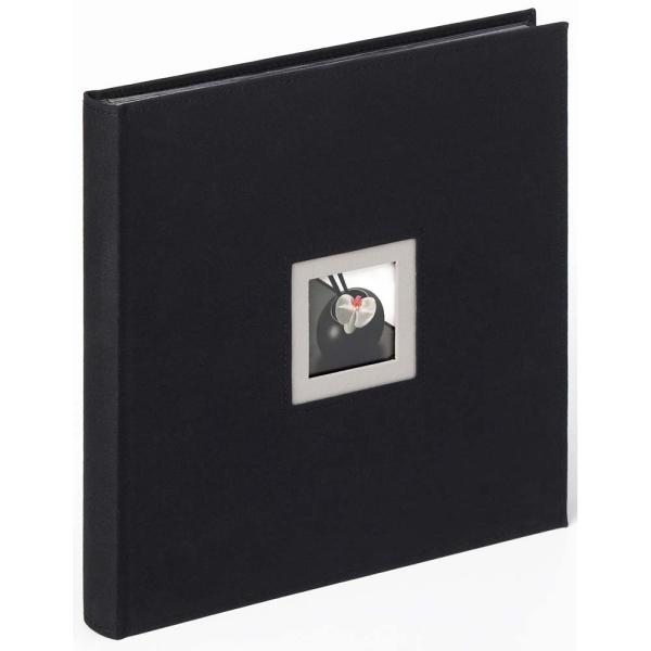 Fotoalbum Black & White zum Einkleben, 30x30 cm 30x30 cm | schwarz