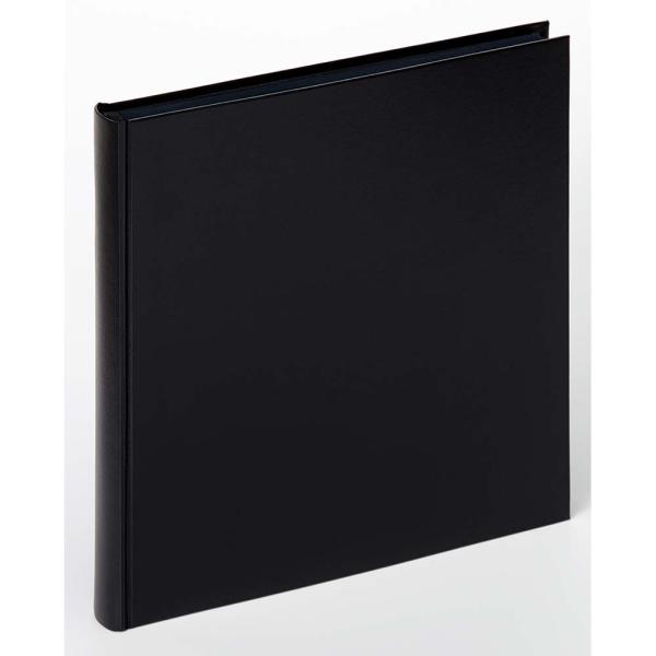 Fotoalbum Charm mit 60 schwarzen Seiten 30x30 cm | schwarz