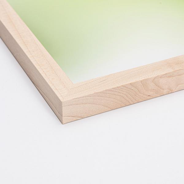 Holz Bilderrahmen Rhön 70x90 cm | Ahorn | Acrylglas
