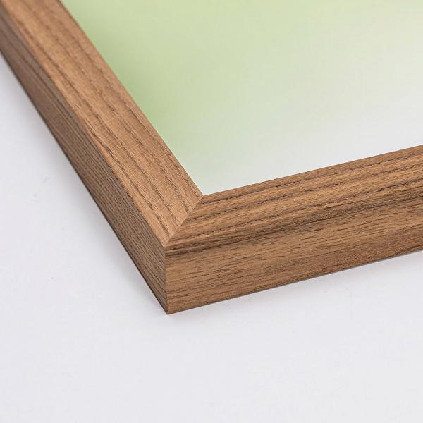 Holz Bilderrahmen Rhön 45x60 cm | Esche Dunkel | Acrylglas