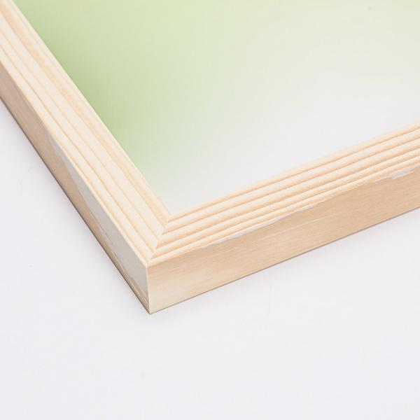 Holz Bilderrahmen Rhön 70x90 cm | Fichte | Acrylglas
