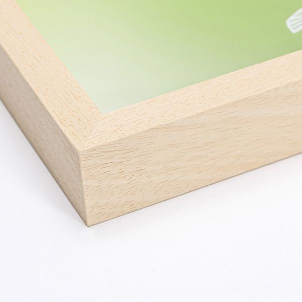 Holz Bilderrahmen Usedom mit Distanzleiste 70x100 cm | Ayous | Acrylglas